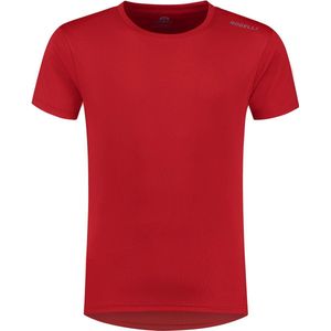 Rogelli Promo Sportshirt - Korte Mouwen - Heren - Rood - Maat 3XL