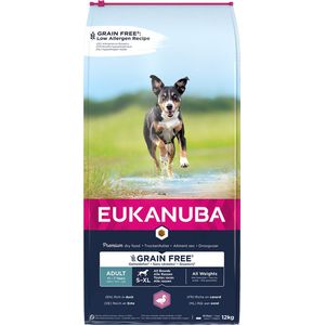 Eukanuba - Hond - Euk Dog Grainfree Duck Adult All Breeds 12kg