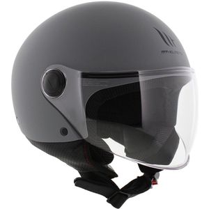 MT Street S helm mat grijs XS
