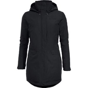 VAUDE Skomer Wollen Parka Dames, zwart Maat EU 40