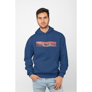Kariban Vintage Navy - Supporters Hoodie – ENSCHEDE - Maat L