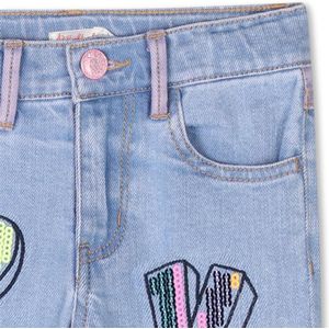 Meisjes spijkerbroek stretch | Billieblush 104