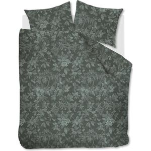 Beddinghouse Mea dekbedovertrek - Eenpersoons - 140x200/220 cm - Groen