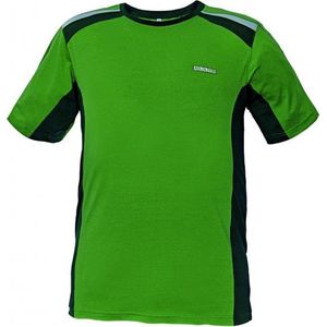 T-shirt hovenier/timmerman Allyn groen/zwart maat XXL