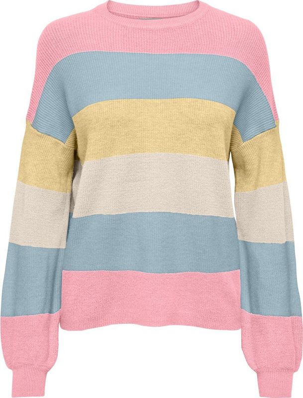 ONLY - ONLATIA STRIPE PULLOV KNT NOOS - Dames - Gebreide truien