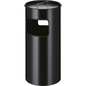 Ronde as-papierbak 50 liter zwart