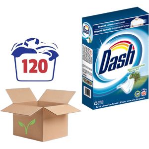 Dash Waspoeder - Wasdraad Fris - Witte Was - Voordeelverpakking - 120 Wasbeurten (3 x 40)