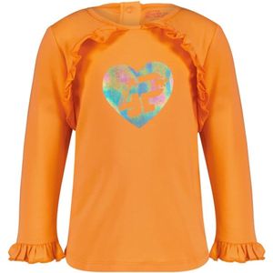 4President-Meisjes T-Shirt Heidi-Light Orange - Maat 80