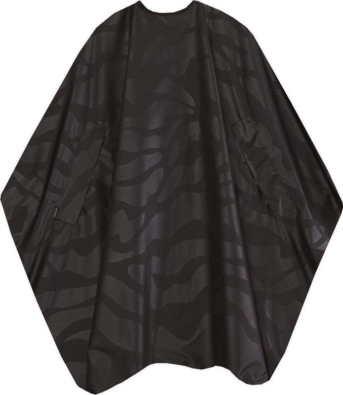 Trend-Design Kapmantel Nano Compact button Zwart 135x150cm