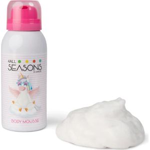 4All Seasons - Body Mousse voor kinderen - unicorn
