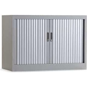 Archiefkast - Claudius Basic roldeurkast 72,8x120x45 aluminium