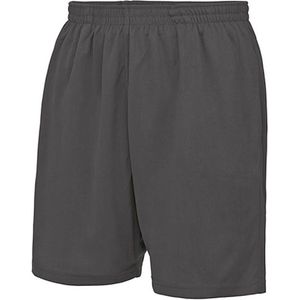 Unisex korte broek 'Cool Short' met elastiek Charcoal - XL