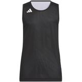 Adidas - 3G Speed Reversible - Basketball T-shirt - Zwart - Aeroready - Mouwloos