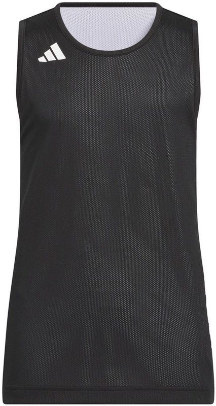 Adidas - 3G Speed Reversible - Basketball T-shirt - Zwart - Aeroready - Mouwloos