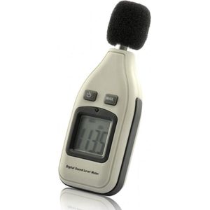 Benetech GM1351 decibelmeter - geluidsmeter - A weging - Tot ±1,5 dB nauwkeurig - Min & Max functie - Fast & Slow