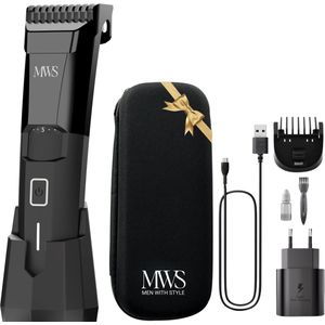 Flexo - Baardtrimmer - Zwart - RVS - 20 Lengte-instellingen