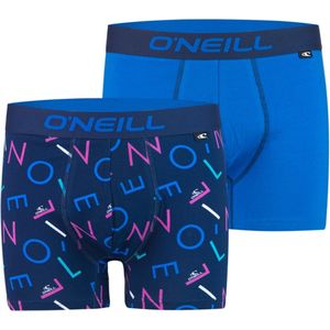 O'Neill premium heren boxershorts 2-pack letters - maat XXL