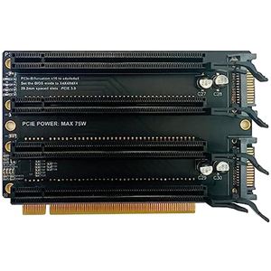 PCI-E 3.0x16 Split Card voor 4x 4x4x4x4 Uitbreiding