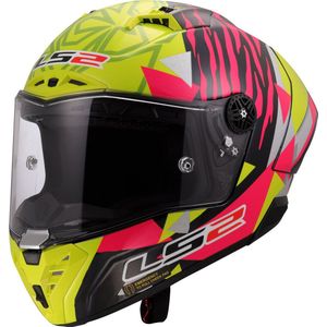 LS2 - FF805 Thunder GP Aero - Integraalhelm - Zwart - Koolstofvezel