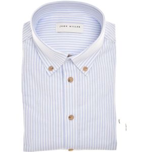 John Miller - Overhemd Lichtblauw John Miller Lichtblauw 5142506