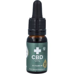 DNH - CBD olie 8% 10ML met Vitamine D3 - Full Spectrum - Rijkste in terpenen - Meest gevarieerde cannabinoïden - Beste Entourage Effect