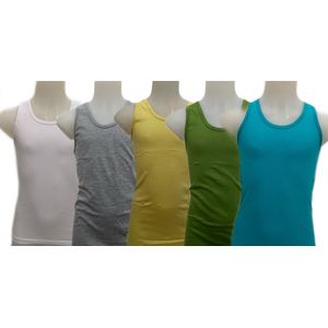 Embrator jongens Hemdjes 5-stuks mix maat 140/146