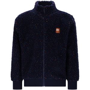 Moodstreet - SAM fleece cardigan - Navy - Maat 98-104