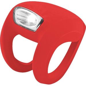 Knog Frog Strobe fietsverlichting witte LED, rood