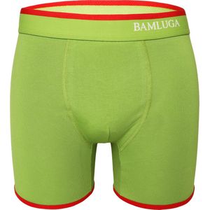 Bamboe Boxershort Slim fit Groen BAMLUGA XL