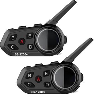 Lexium Motorhelm headset - Cadeau voor hem - Headset helm - Intercom motor - Motorhelm headset bluetooth