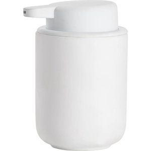Zeepdispenser voor vloeibare zeep - Scandinavisch design - 250 ml - hoogte 128 cm - wit