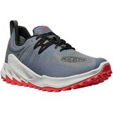 Keen - Zionic WP M - Herenschoenen - Staalgrijs/Poppyrood - Trailrunningschoenen