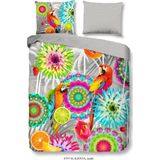 Dekbedovertrek - Blauw - Katoen - 2 Persoons