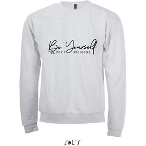 Sweatshirt 2-159 Be Yourself - Lgrijs, S