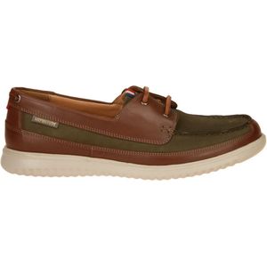 Mephisto Trevis Bruin-Groene Bootschoen