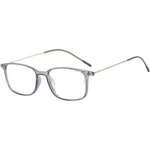 XYZ Eyewear Leesbril Grijs +2.00 - Dames - Heren - Leesbrillen - Trendy - Lees bril - Leesbril met sterkte - Voordeel - Met sterkte +2.00