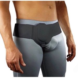 Liesbreukband heren -Universele Maat- liesbreuk band - herniaband - hernia band - heren liesbreuk - heren hernia - Liesbreuk brace - Kleur Zwart-Maat Universeel