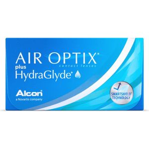 -1.50 - Air Optix® Plus Hydraglyde® - 6 pack - Maandlenzen - BC 8.60 - Contactlenzen