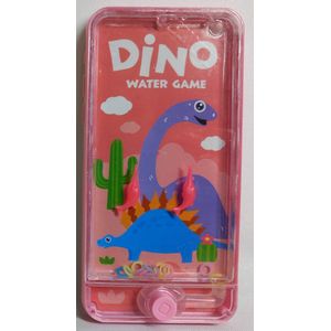 Dino Water Game - Roze - Waterspel Ringen - Dinosaurus - Watergame - Ring Waterspel - Speelgoed Dinosaurus - Behendigheidsspelletjes