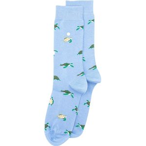 Alfredo Gonzales unisex sokken turtles blauw