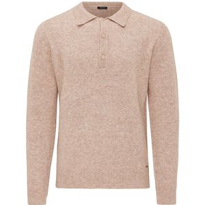 Tresanti FUSTINO | Big polo sweater Beige (TRKWJE128 - 101)