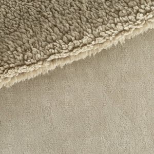 Zachte Dubbelzijdige Plaid 150x200cm - Beige Microvezel
