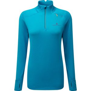 RONHILL TECH PRISM 1/2 ZIP HARDLOOPSHIRT DAMES - MAAT M