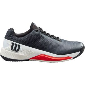 Wilson Rush Pro 4.0 Clay Heren - Sportschoenen - Tennis - Smashcourt - Black/Red - MAAT 41 1/3