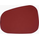 NOOBLU Bureau onderlegger PEBL - Senso Ruby red - Classic 67 x 50 cm