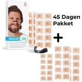 Ruby Essentials - Magnetische Neusstrips - Anti Snurk Neusspreider - 45 Dagen Applicatortabs