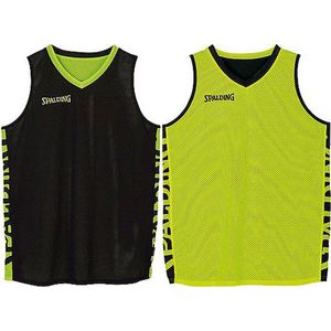 Spalding - Essential 2.0 Reversible Shirt - Zwart - Heren Sportshirt