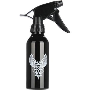 Gezuiverde Waterflessen Aluminiumlegering Tattoo-spuitfles - Groene Algen Tattoo-spuitspray Zwart - -content nodig .