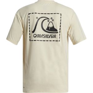 Quiksilver Dna Surf Upf 50 Surf T-shirt - Oyster White