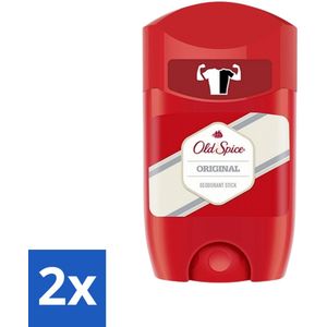 2 x Old Spice - Original - High Endurance - Deodorantstick - Langdurige Frisheid - 50 g - Old Spice Deodorant - Deodorant Stick - Langdurige Frisheid - Mannelijke Geur - Deodorant Voor Mannen